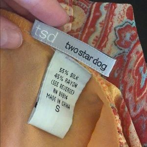 Two star dog multiply bright color skirt